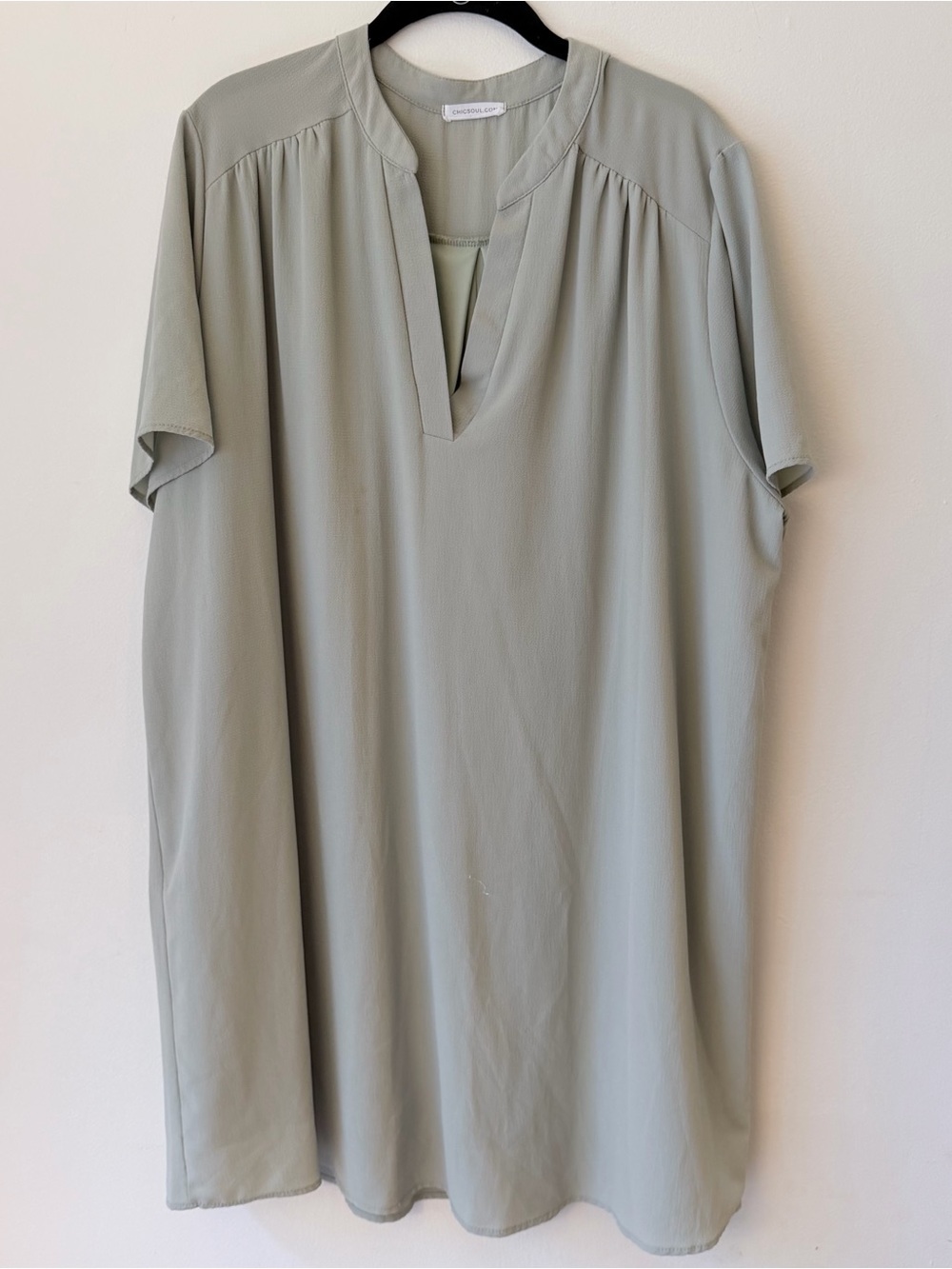 Chic Soul Sage Green Dress